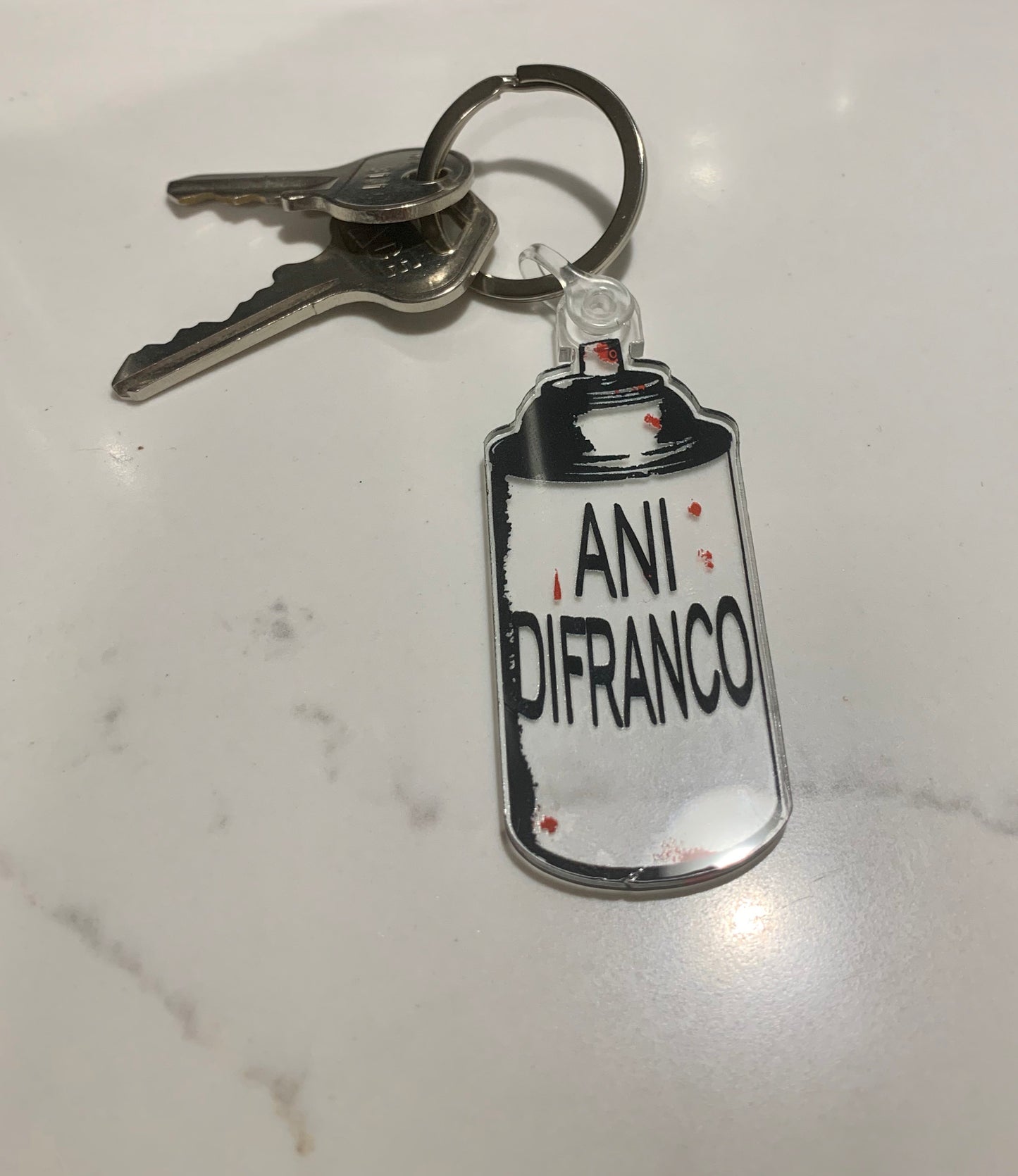 Spray Can Keychain