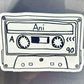 Cassette car magnet