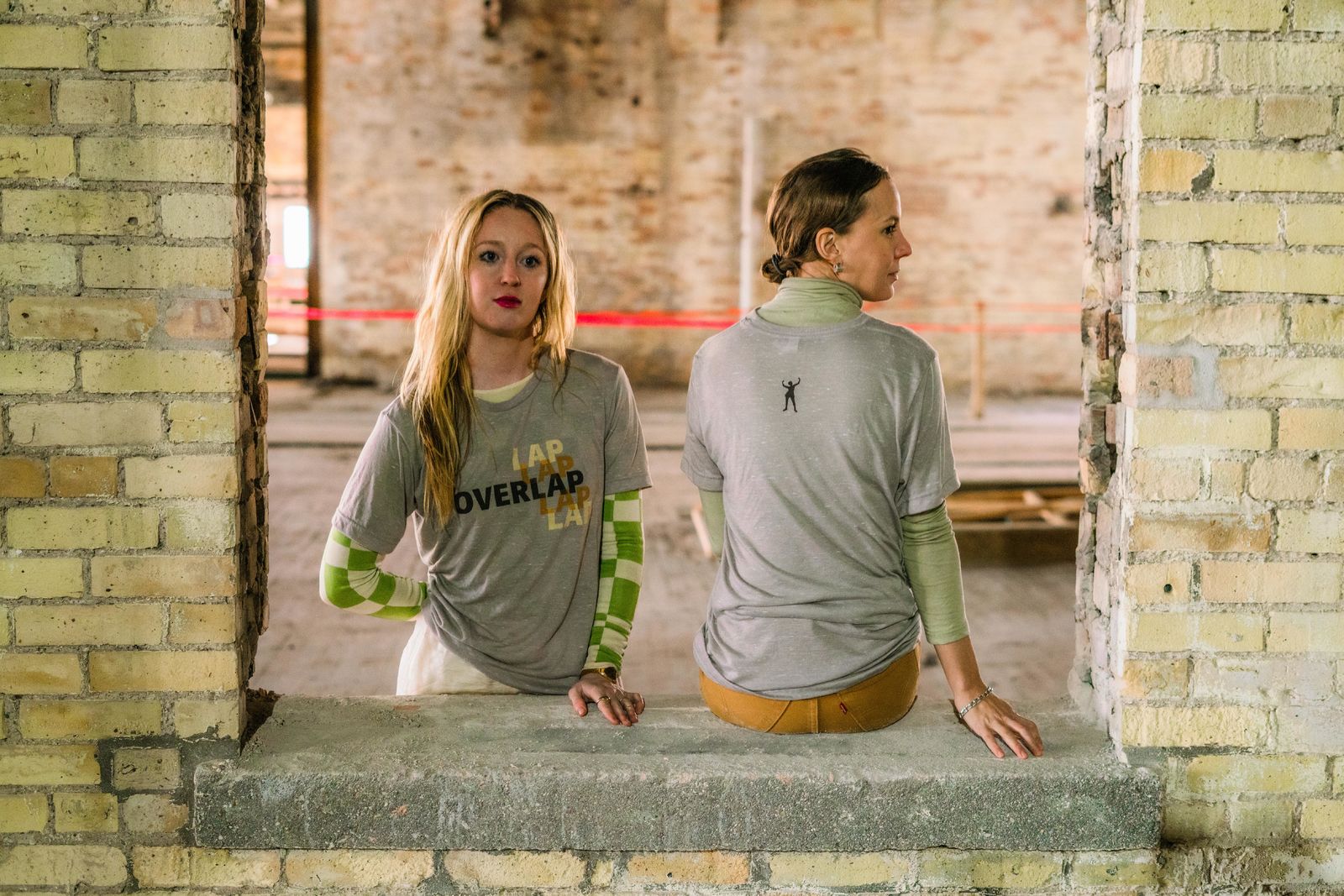 Overlap T-shirt