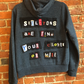 Skeleton zip Hoodie 2