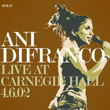 Ani DiFranco Carnegie Hall 4.6.02