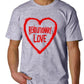Graffiti Heart Unisex T-shirt