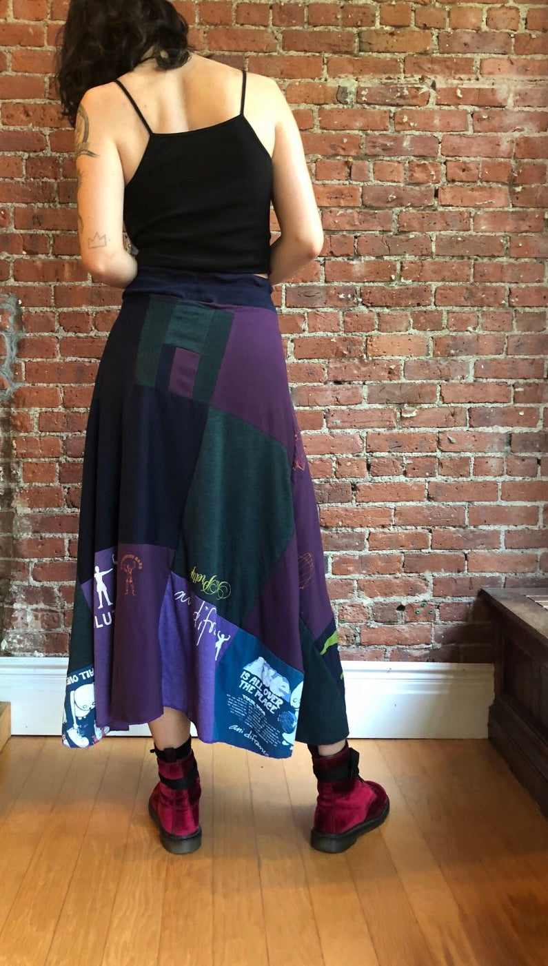 Jewel Toned Skirt S-M