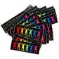 rainbow babes sticker - black